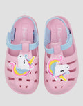 Little M Slingback Sandals Girls Unicorn