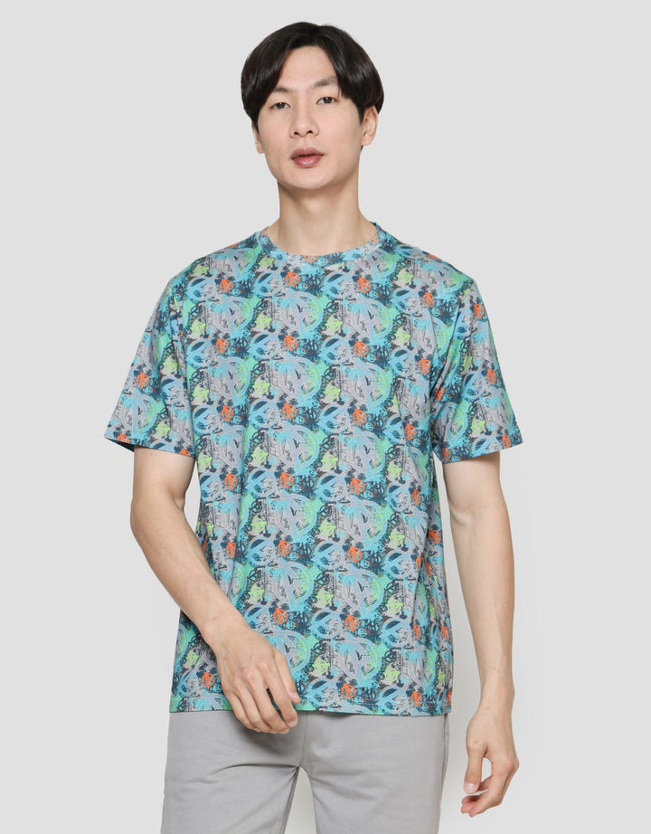 Marvel Avengers Logo Fullprint Kaos Pria