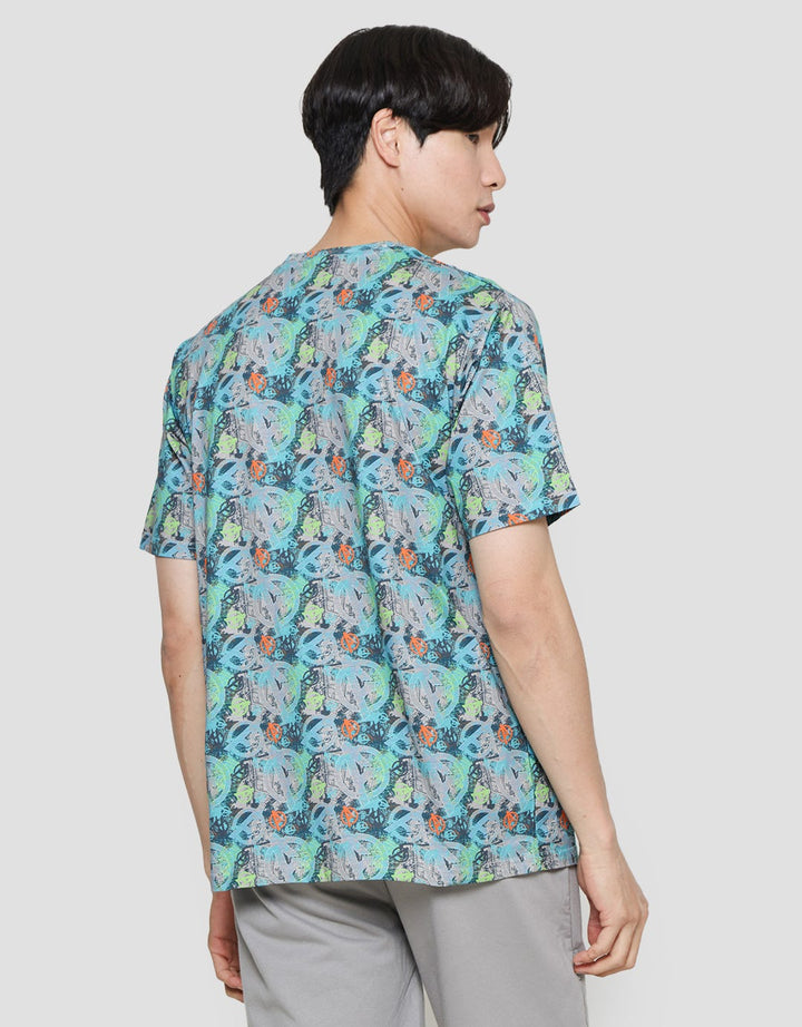 Marvel Avengers Logo Fullprint Kaos Pria