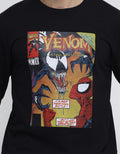 Marvel Sweatshirt Spiderman Vs Venom In Colorful Comics