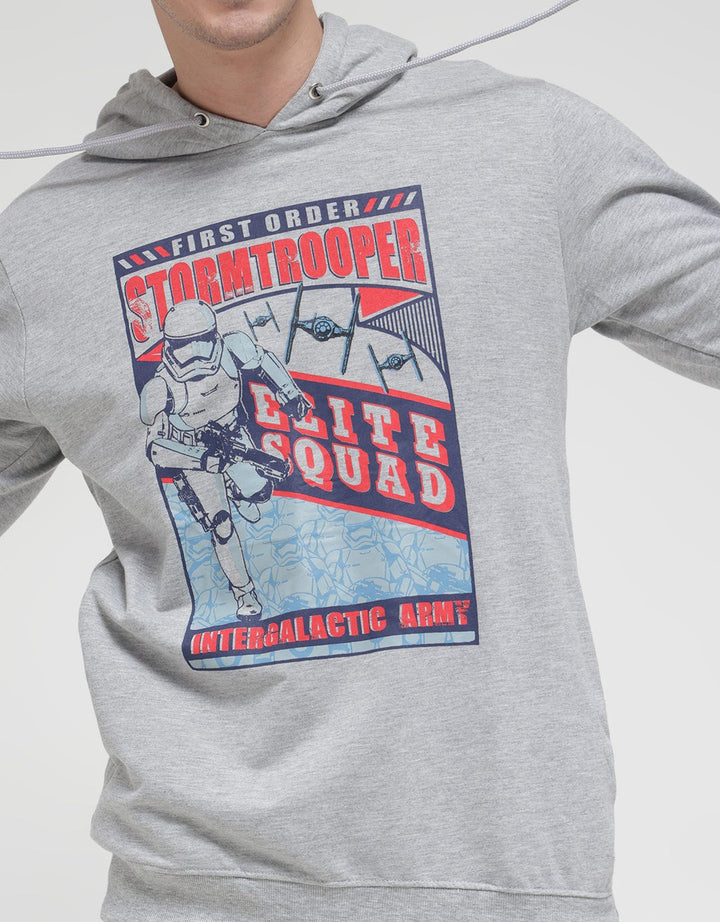 Star Wars Sweatshirt Hoodie First Order Storm Troopers Elite Squad Front Rect Print