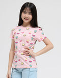 Aero Cat Star Fullprint Kaos Anak Perempuan