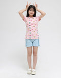Aero Cat Star Fullprint Kaos Anak Perempuan