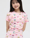 Aero Cat Star Fullprint Kaos Anak Perempuan