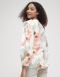 St. Yves Papertouch Printed Blouse Wanita