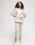 St. Yves Papertouch Printed Blouse Wanita