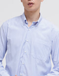 Stanley Adams Long Sleeve Shirt Oxford Stripe