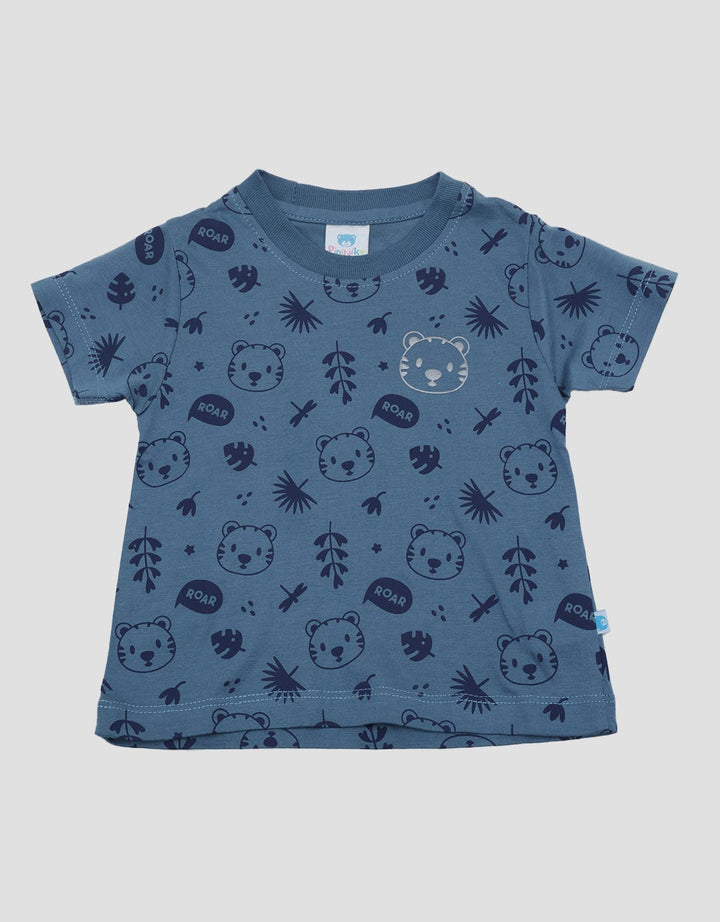 Pipiniko Bear Tencel Kaus Bayi Laki-laki