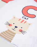 Pipiniko Cat Print Kaos Anak Laki-laki