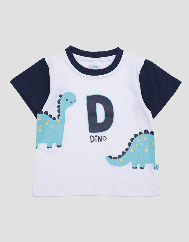 Pipiniko Dino Style Kaos Anak Laki-laki