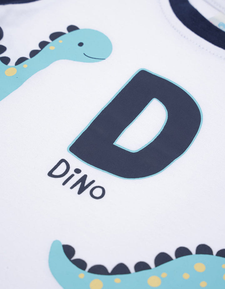 Pipiniko Dino Style Kaos Anak Laki-laki