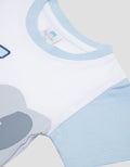 Pipiniko Dino Print Kaos Anak Laki-laki