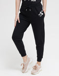 Disney Minnie Head Print Celana Jogger Wanita