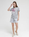 Marvel Short Sleeve T-Shirt Marvel Print C2 Black Widow