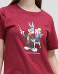 Nevada Short Sleeve T-Shirt Warner Bross Print Bugs And Bunny Lola Bunny