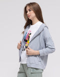 American Jeans Reguler Hoodie Jaket Wanita