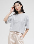 American Jeans Short Sleeve T-Shirt Print Tee Good Energy Terry