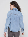 Nevada Long Sleeve Shirt Denim