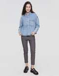 Nevada Long Sleeve Shirt Denim