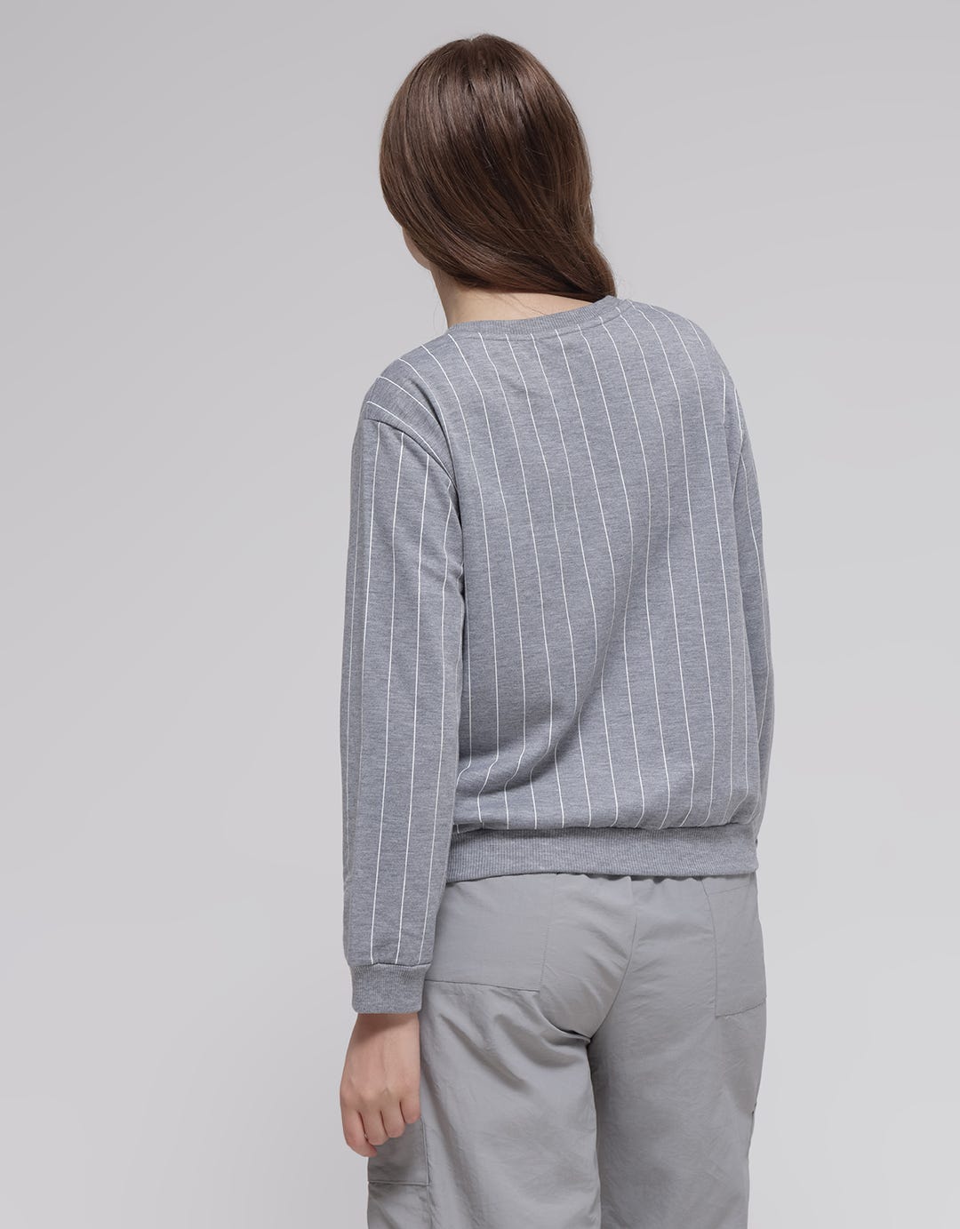 American Jeans Vertical Stripe Sweater for Women