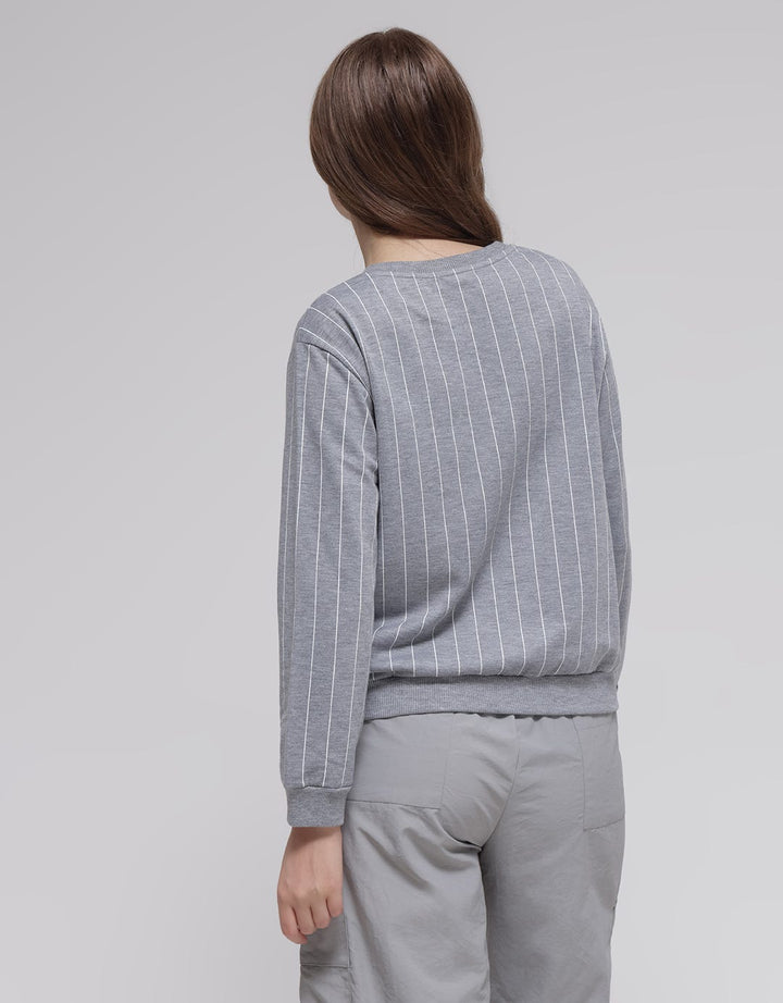 American Jeans Vertical Stripe Sweater for Women