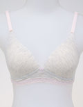 Nevada Non Push Up Regular Bra With Small Lace