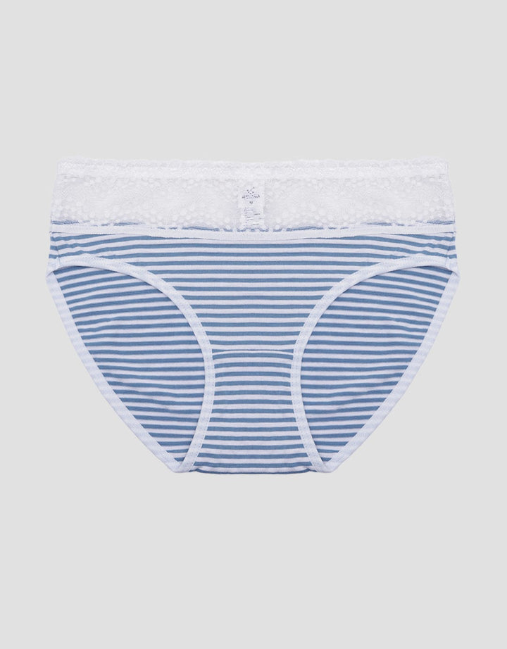 Nevada Lace Stripe Celana Dalam Mini Wanita