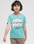 Little M New York Print Boys T-Shirt