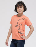 Little M Short Sleeve T-Shirt Gajah