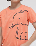 Little M Short Sleeve T-Shirt Gajah