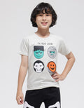Little M Short Sleeve T-Shirt Halloween Fa Boo Lous Flip