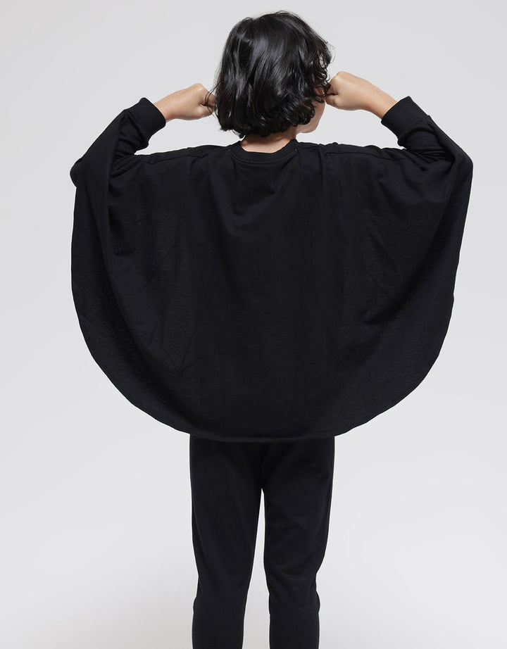 Little M Long Sleeve T-Shirt Halloween Sayap Bat
