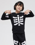 Little M Long Sleeve T-Shirt Halloween Tengkorak