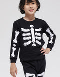 Little M Long Sleeve T-Shirt Halloween Tengkorak