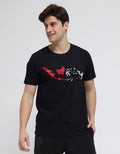 T Zone Short Sleeve T-Shirt Seasonal Id Coll 2023 Print Map Of Indonesia