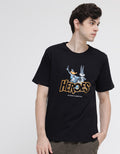 T Zone Short Sleeve T-Shirt Mash Up Wb 100Th Anniv 1 Heroes