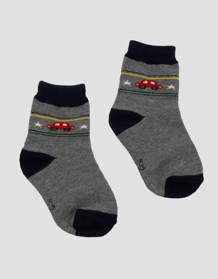 Pipiniko Car Print Kaus Kaki Anak Bayi