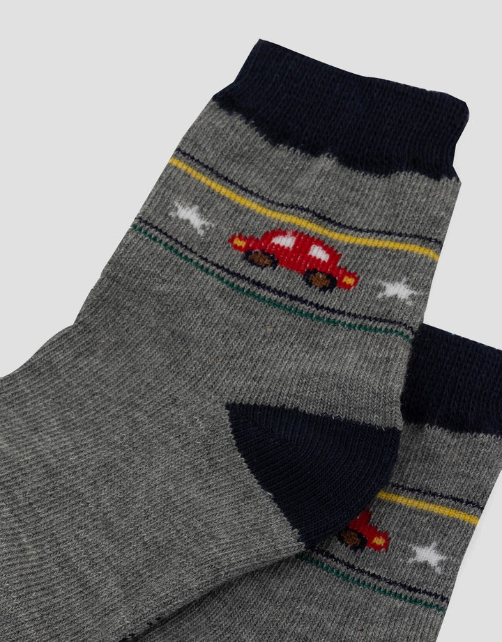 Pipiniko Car Print Kaus Kaki Anak Bayi