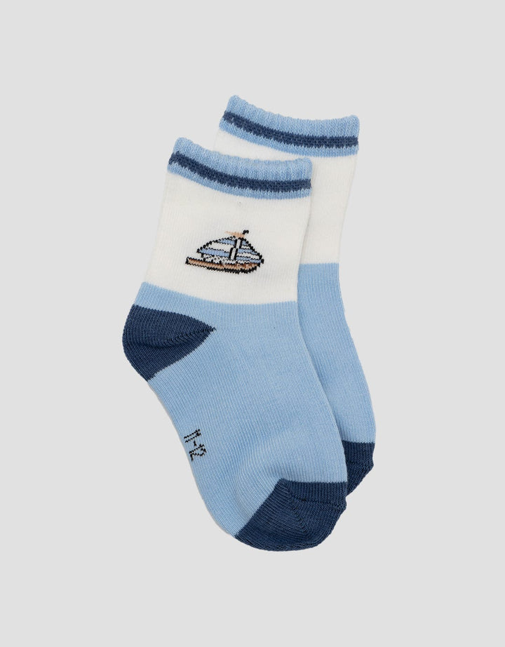Pipiniko Ocean Print Baby Socks