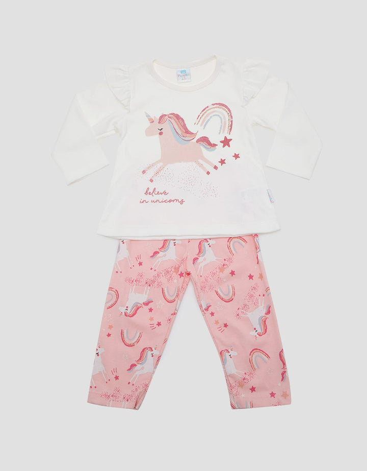 Pipiniko Top-Bottom Set Legging Unicorn