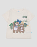 Pipiniko Bear Camp Kaos Anak Laki-laki
