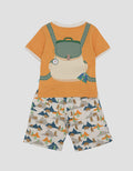 Pipiniko Bear Camp Set Pakaian Anak Laki-laki