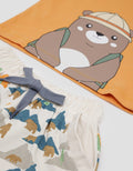 Pipiniko Bear Camp Set Pakaian Anak Laki-laki