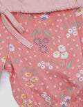 Pipiniko Top-Bottom Set Woven Casual Skirt Flower