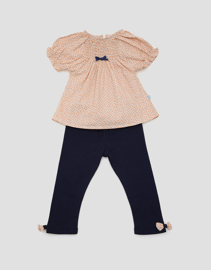 Pipiniko Top-Bottom Set Woven Smock