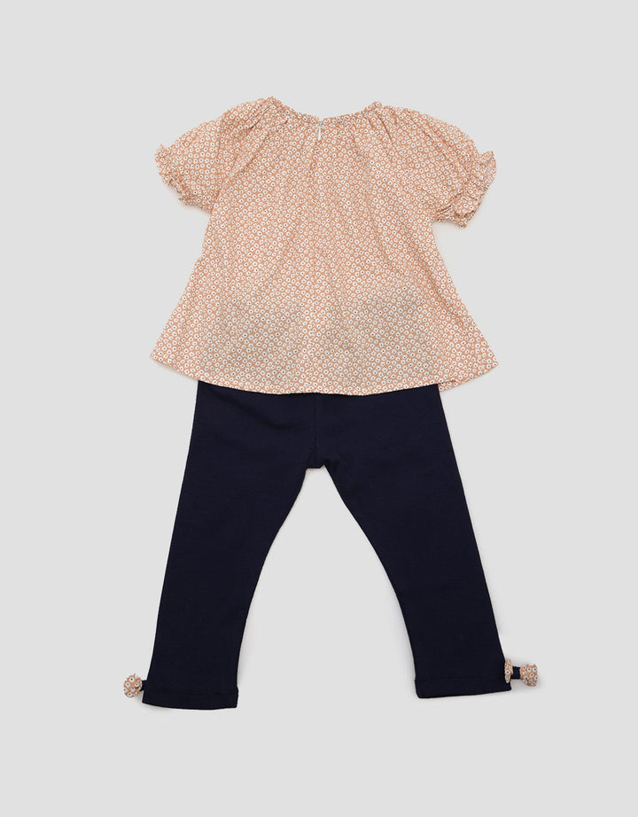 Pipiniko Top-Bottom Set Woven Smock