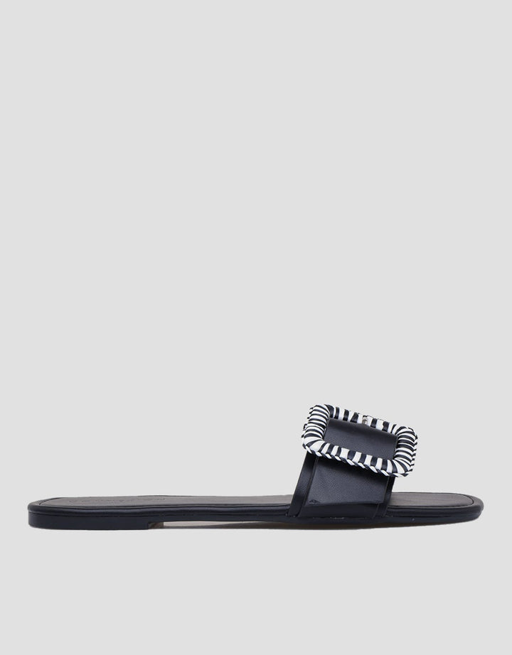 Connexion Buckle Strap Slipper Sandals Women