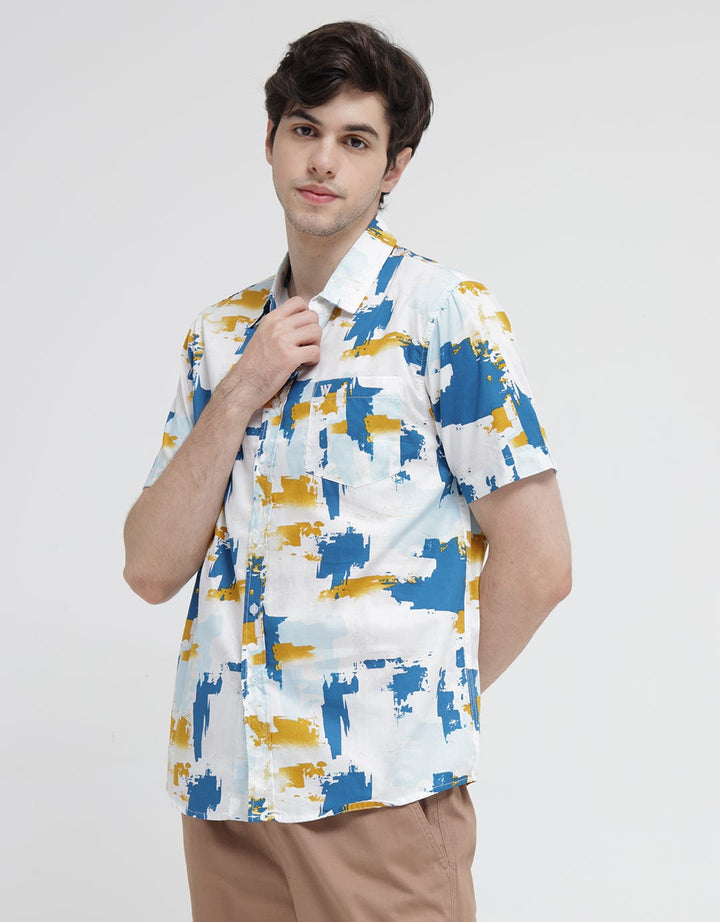 Walrus Kemeja Studio Motif Print