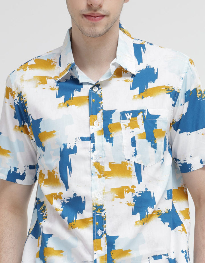 Walrus Kemeja Studio Motif Print
