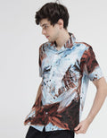 Walrus Abstract Print Studio Shirt